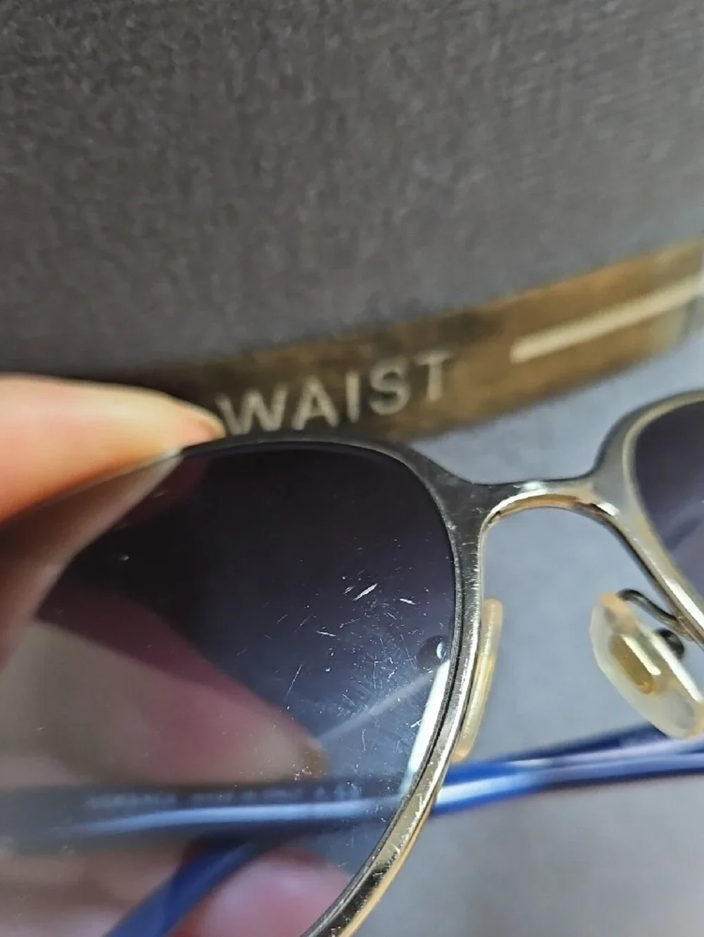 Versace Women’s Sunglasses with Black Gradient Lenses and Silver Frame